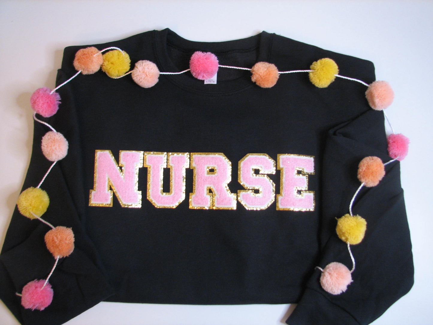 Nurse Crewneck - Chenille Letters